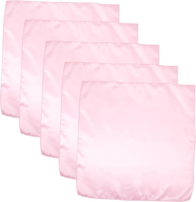 5 قطع منديل مائدة ساتان قابلة للغسيل لحفلات الزفاف مريحة - Image 1